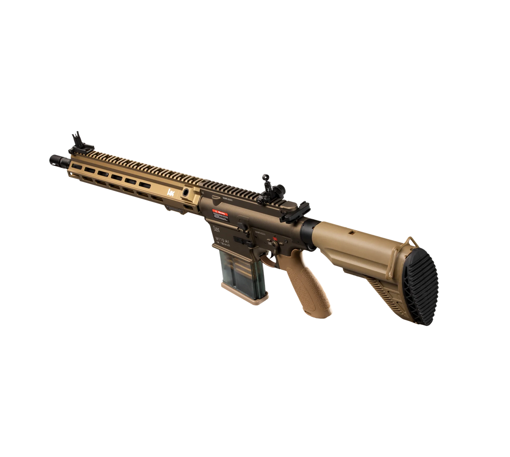 E&C M110A1 SDMR HK417 14.5 Inch AEG Airsoft Rifle EC-203 (Color: Tan)