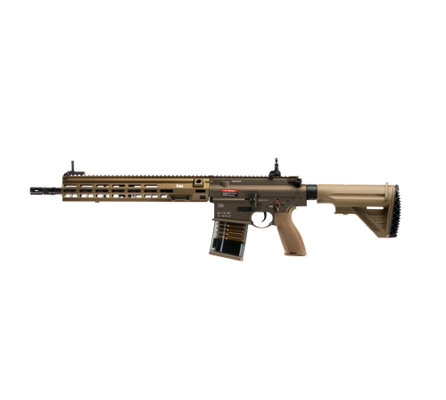E&C M110A1 SDMR HK417 14.5 Inch AEG Airsoft Rifle EC-203 (Color: Tan)