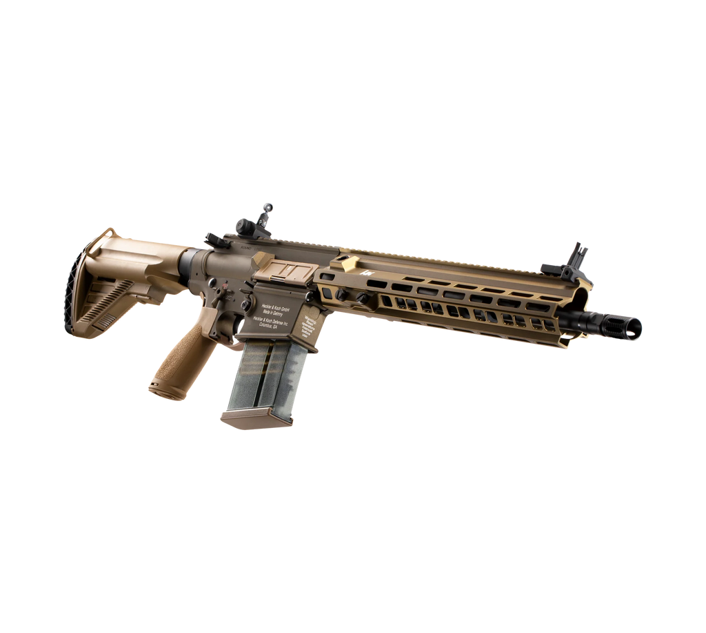 E&C M110A1 SDMR HK417 14.5 Inch AEG Airsoft Rifle EC-203 (Color: Tan)